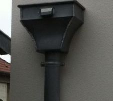 Boite à eau en zinc sur mesure