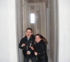 Le couloir , pas forcemement d'interets cette photo mais je trouve mes dux grands sont trop beaux pour pas la mettre