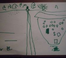 La maison vue par Milo, 3 ans !