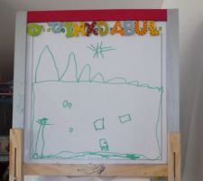 La maison vue par Milo, 3 ans