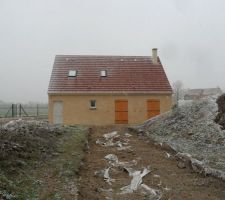 31/01 l'entreprise SEMA de St Escobille autre vue et oui il neigeait ce jour là