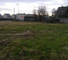 Voila notre terrain de 870m&sup2;