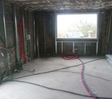 Armature et passage des gaines