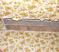 Plafond du rez de chaussée enlever pour agrandir la tremis