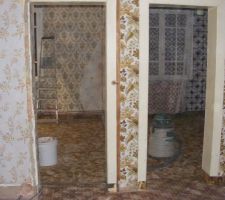 Abatage cloison entre les 2 chambre