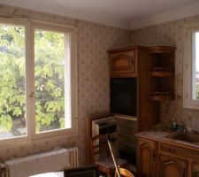 Cuisine. futur grande salle de bain