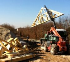 Charpente livr&eacute;e