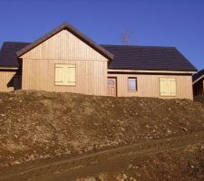 Vue géneral du chalet.