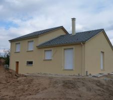 Enduit derri&egrave;re