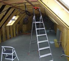 Celui de la future Salle de bains