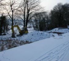 Terrassement du lot 17