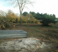 Terrain apr&egrave;s