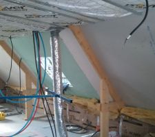 Maison A - placo étage