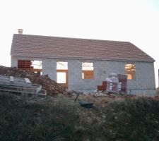 Toiture vue de la route