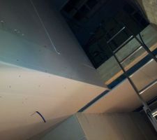 La trémie de l'escalier