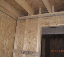 Pr&eacute;paration du faux plafond