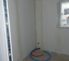 Salle de bain côté baignoire