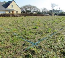 Les trac&eacute;s au sol.