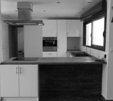 Sejour donnant sur la cuisine