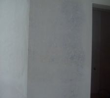 Tâches bleuâtres salon