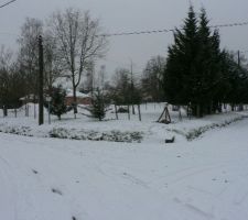 Environnement, sous la neige ! c'est bôôôô la campagne !