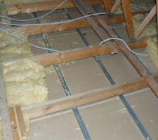 19.09.2009  laine de verre mieux instal&eacute; par nous et on vois le manque