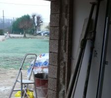 Préparation pour Porte Garage