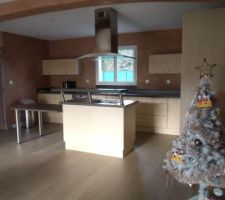 Cuisine avec son ilot central
