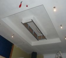 Voila les joint de l?élément central finis les coin finis le ratissage finis reste le primeur