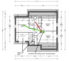 Projet d'implantation de la VMC DF au 1er