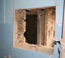 Agrandissement de la fenetre de la salle de Bain