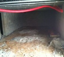 Vide sanitaire (1m90 de haut...)