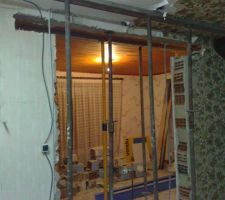 Ouverture salon  salle a manger