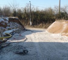 Nouvel accès chantier
