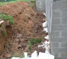 De retour d?&Eacute;gypte, nous constatons les affaissements de terrain dus &agrave; la pluie