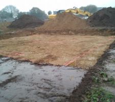 Debut construction de la maison enfin