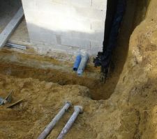 Angle droit de la façade arriere.