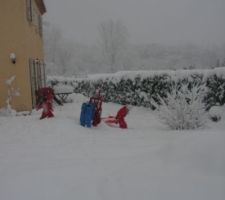 La Maison sous 40cm de neige !