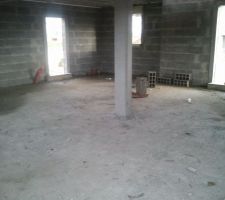 Interieur pres a travailler