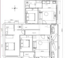 Plan du 1er étage