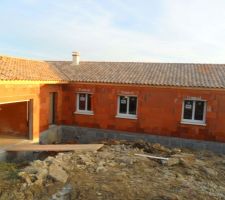 Les fen&ecirc;tres sont pos&eacute;es