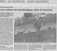Article du courrier de l'ouest