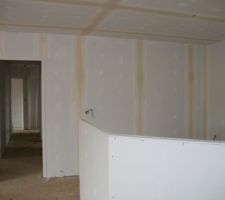 Joints en cours dans le bureau : 1&egrave;re couche