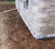 Remise en &eacute;tat du terrain et remblais des fondations