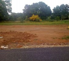 Le terrain am&eacute;nag&eacute;