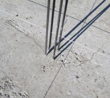 De bien jolies fissures.... On doit s'inqui&eacute;ter?