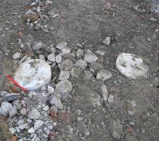 J 2 nos réhausses sortent de l'accès chantier !