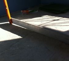 Plancher pas droit