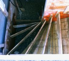 Coffrage escalier cave