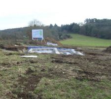 Mon voisin a prit de l'avance.